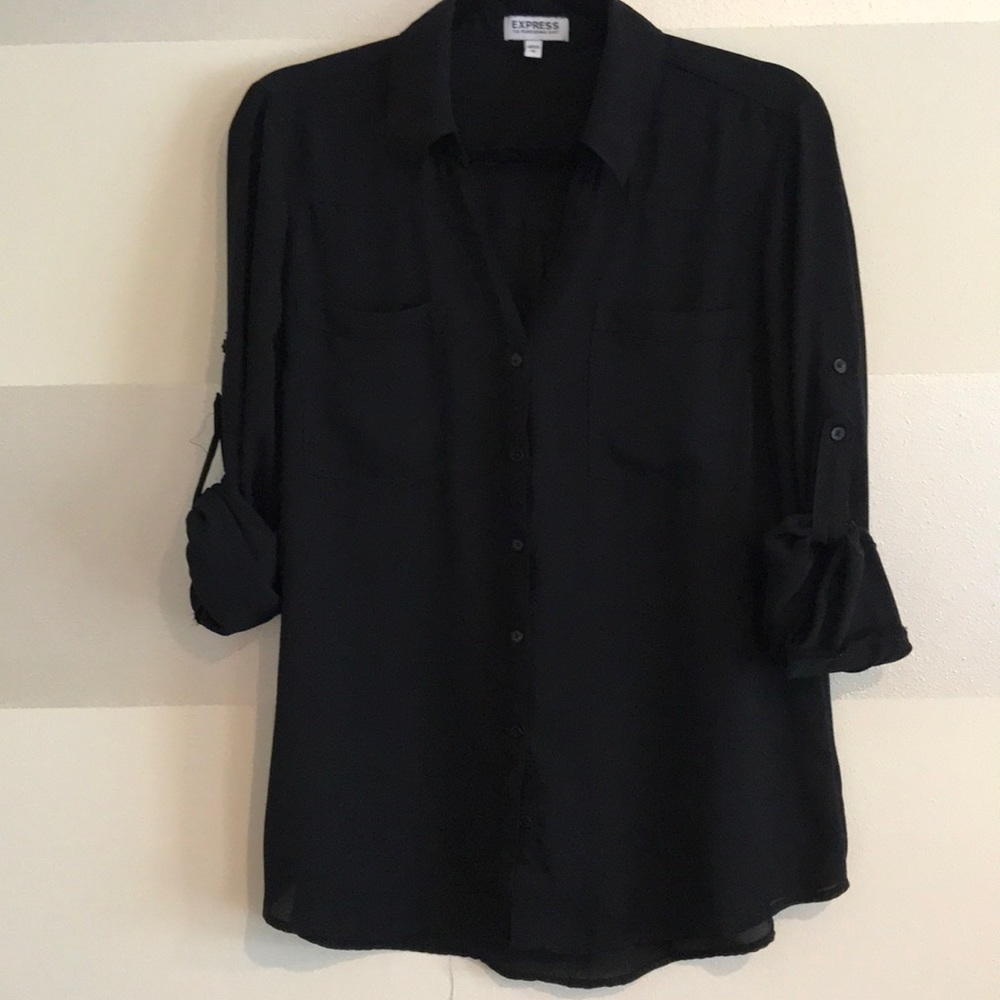 Black Express Portofino Button Down Shirt